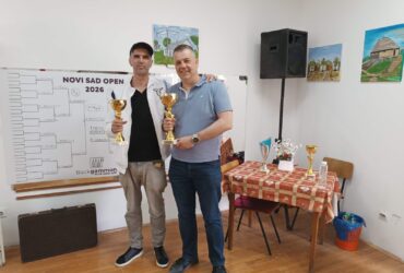 Milan Jovanović prvi na VI Novi Sad Openu